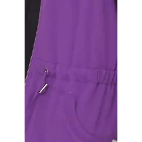 Susan Graver Womens 3X Weekend French Terry Zip Front Vest Intense Iris NWT‎ - Picture 3 of 8